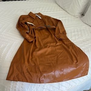 Mare Mare x Anthropologie Faux Leather- size small.  New with tags!